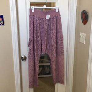 Free People Purple Lace Pants